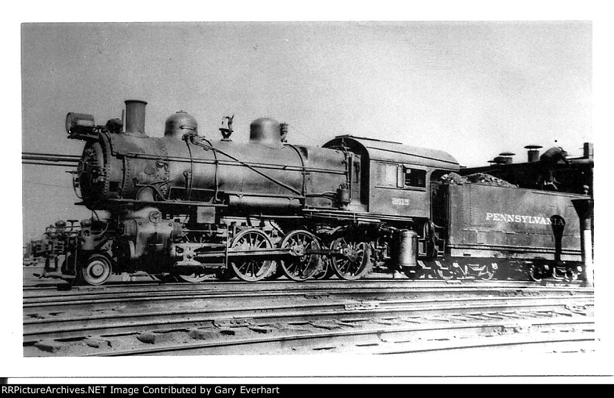 PRR 2-8-0 #2615 - Pennsylvania RR